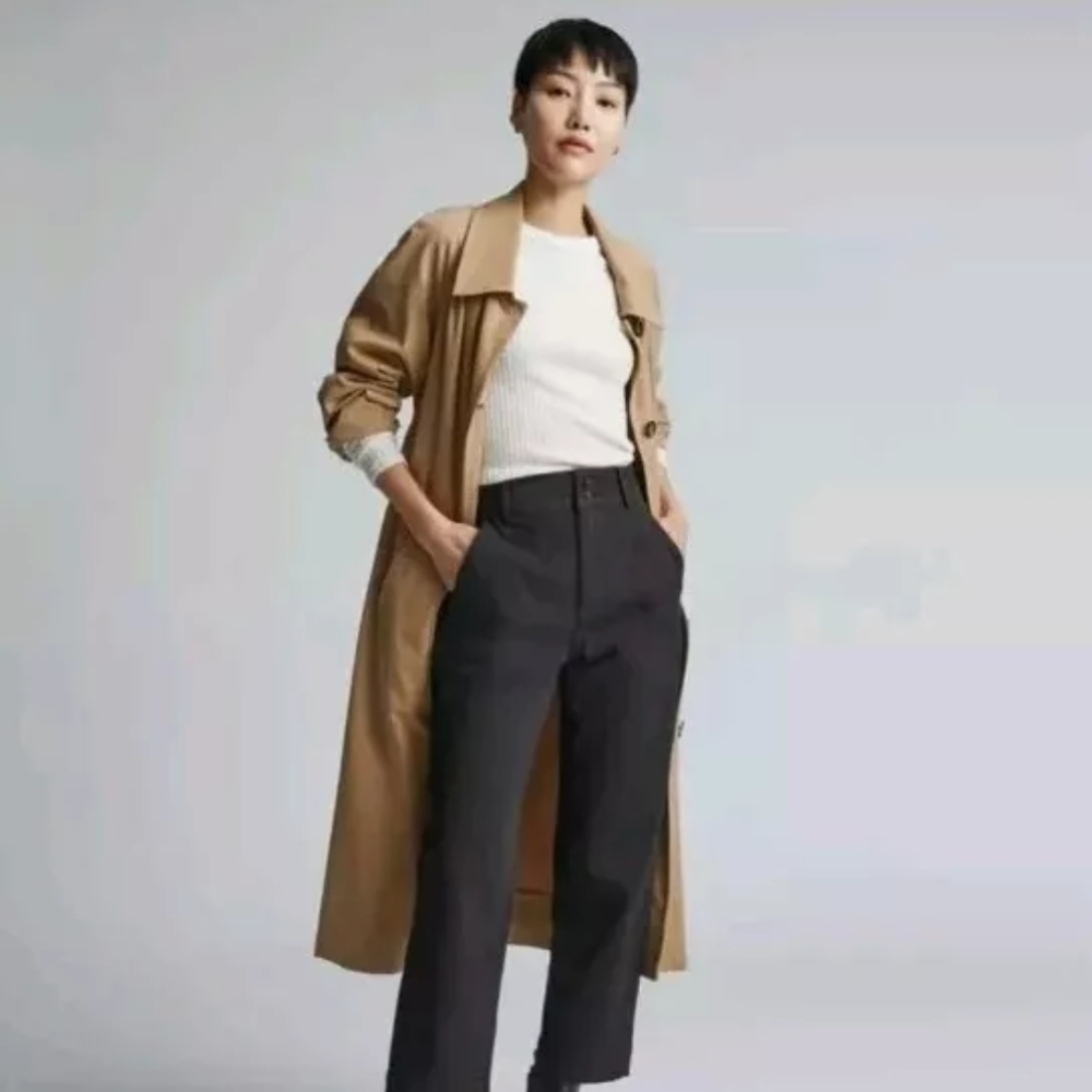 Everlane Black Cropped Pants